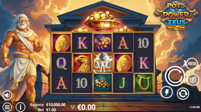 Pots of Power: Zeus – peavaade rullikutega